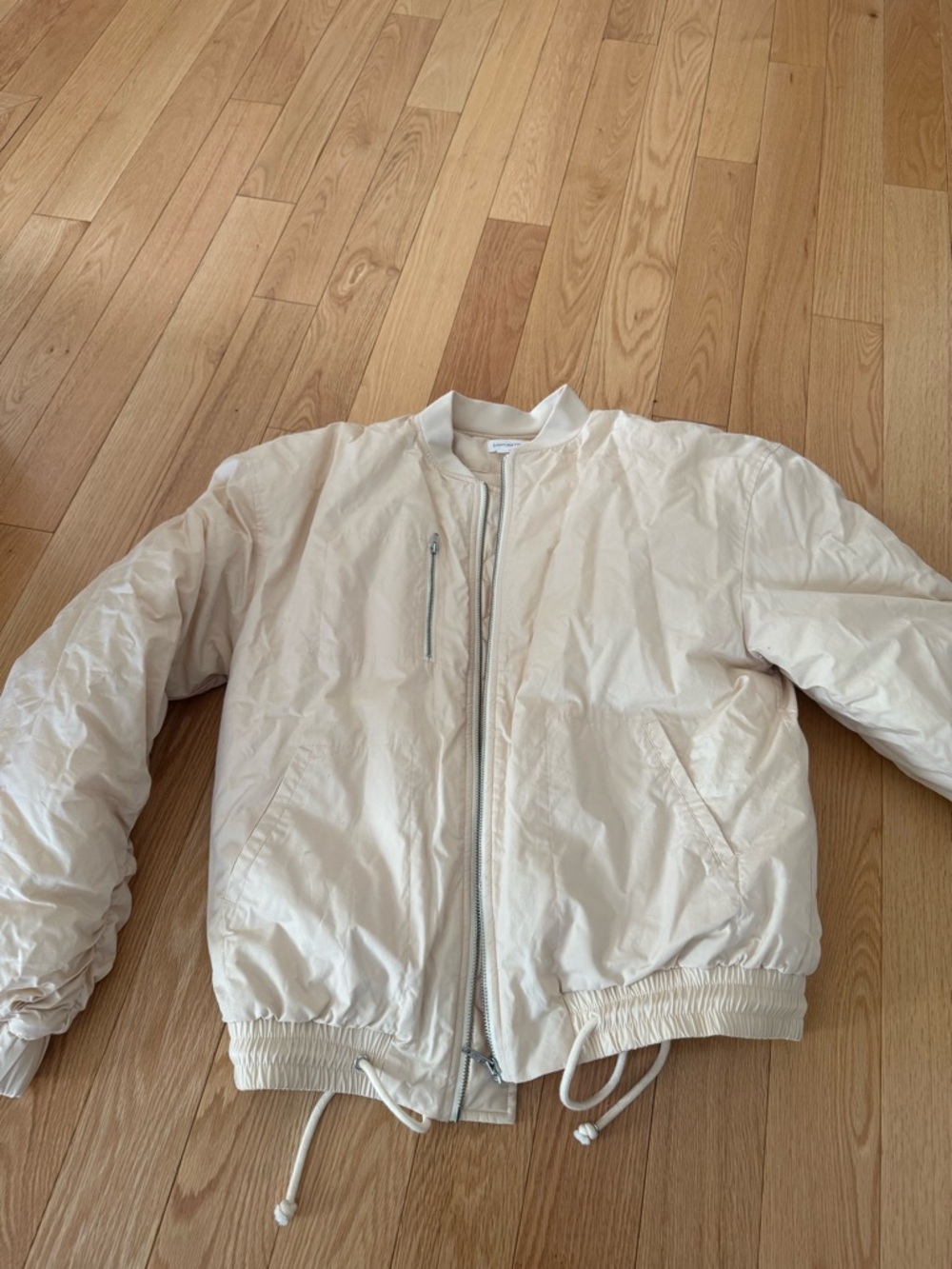 Women's Peach bomber  Jacket - Lightweight Casual Coat